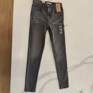 Levi’s Mile High Super Skinny Jeans W29 L30 Hyperstretch NWT
